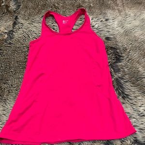 Zella Womens Racerback Athletic Running Yoga Tank Top Red Size S